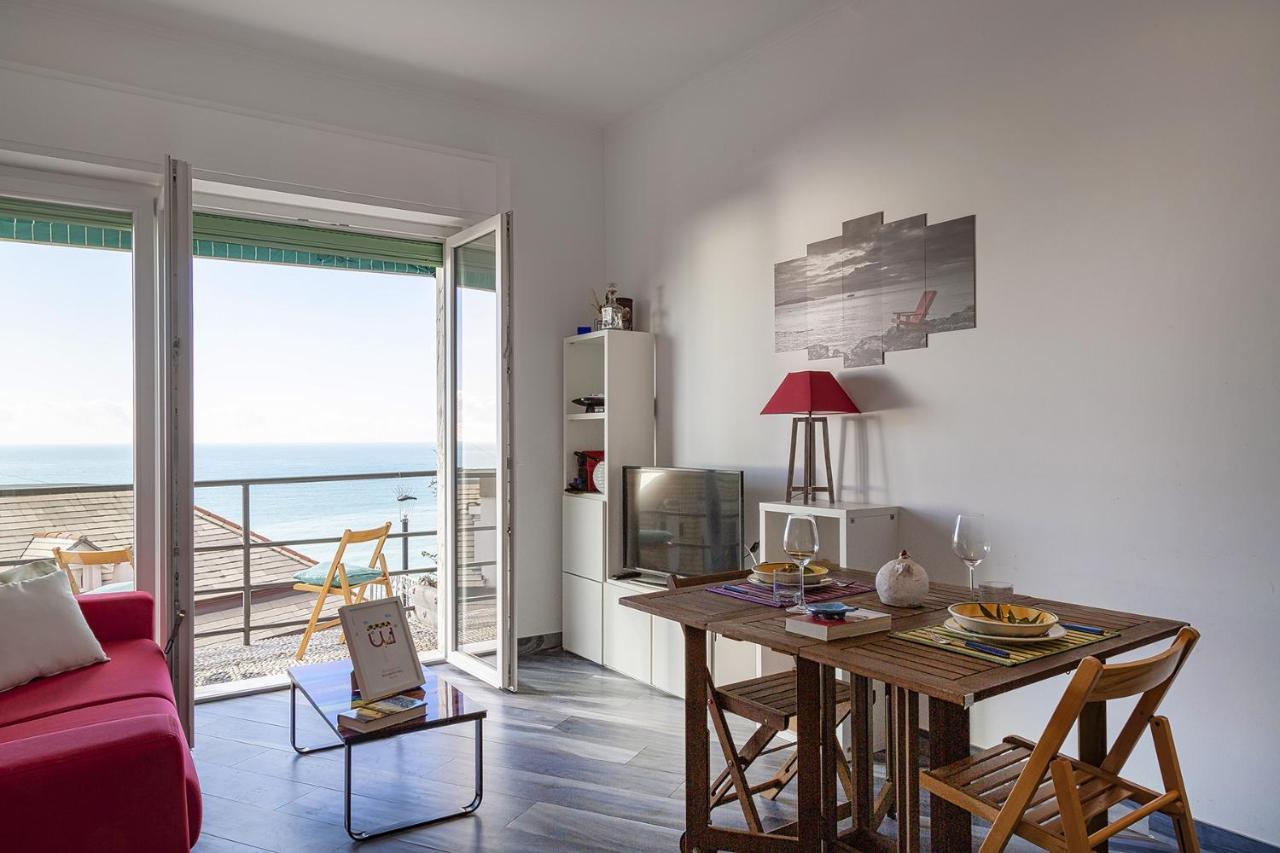 Sunset Apartment Above The Sea By Wonderful Italy Bogliasco Eksteriør billede