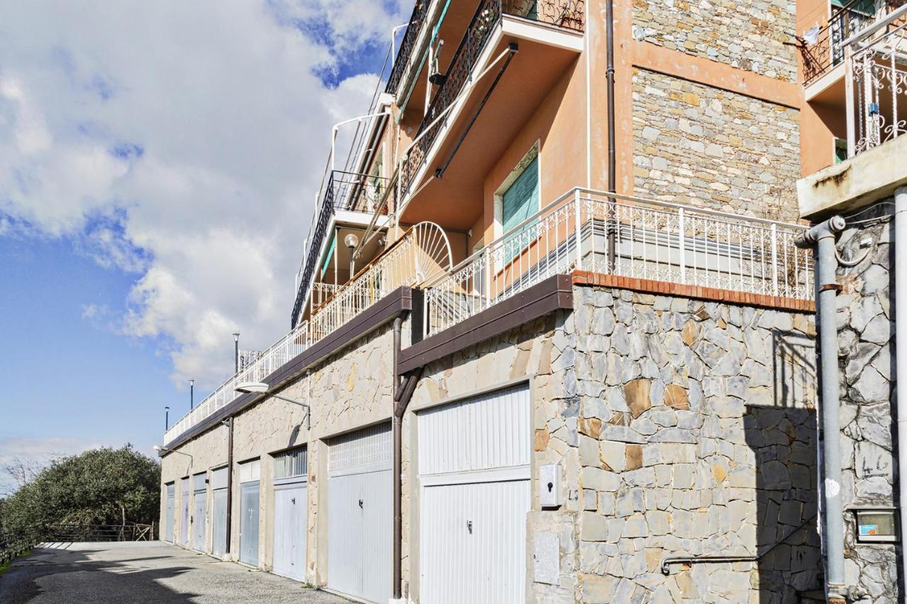 Sunset Apartment Above The Sea By Wonderful Italy Bogliasco Eksteriør billede